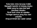 edcoustic-muhasabah cinta+lyrics - YouTube.flv