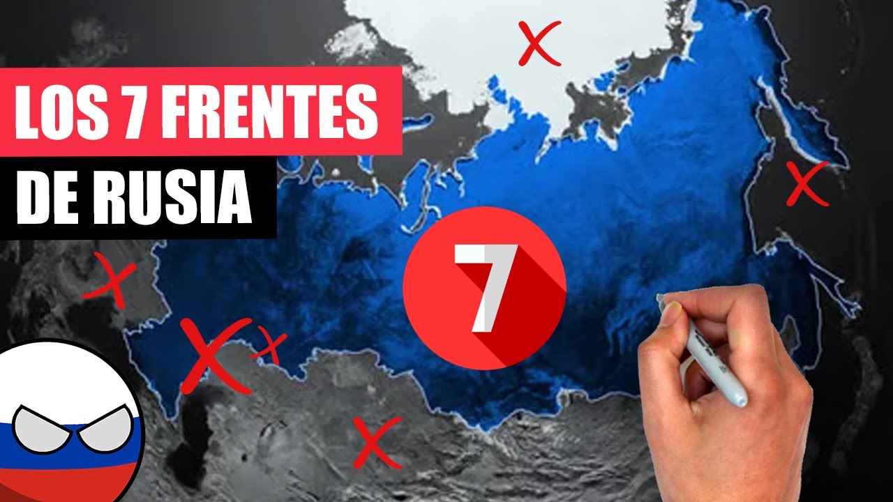 ✅  Los 7 FRENTES ABIERTOS de RUSIA: Análisis de los conflictos de Rusia