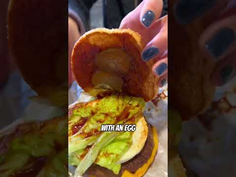 I TRIED Samurai Mac at McDonald’s 🤤 #shorts