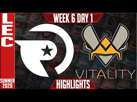 OG vs VIT Highlights | LEC Summer 2020 W6D1 | Origen vs Team Vitality
