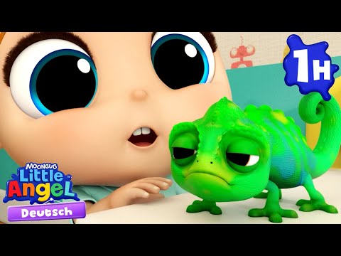 Mein kleines Chamäleaon | Kinderlieder mit Klein Joni | Little Angel Deutsch