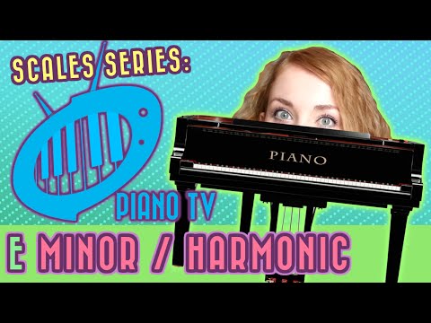 E Natural Minor and Harmonic Minor Scale