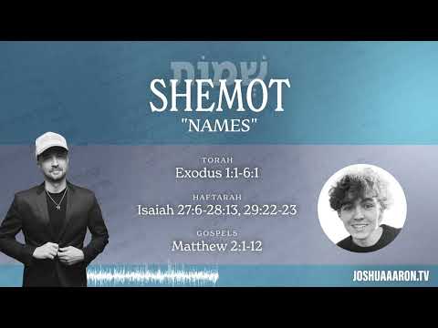 Joshua Aaron reads this week's Torah portion, Shemot - Names - שְׁמוֹת with his son Max