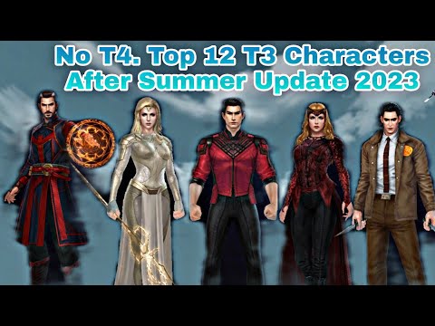 No T4 | Top 12 T3 Characters After Summer Update 2023 - Marvel Future Fight