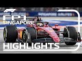 FP1 Highlights | 2022 Singapore Grand Prix