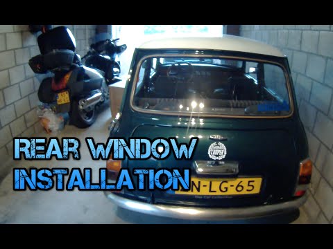 Classic Mini Rear Window Installation