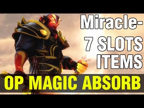 OP MAGIC ABSORB - 7 SLOTTED MIRACLE EMBER SPIRIT - Dota 2
