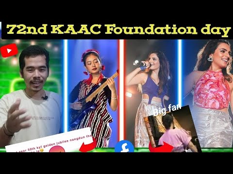 Imnainla Jamir & SuPra stage performing | So fun| 72nd KAAC Foundation day 2023