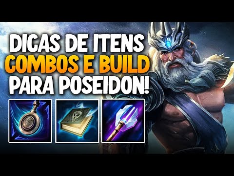 Como jogar de POSEIDON! | SMITE - Guia dos Deuses