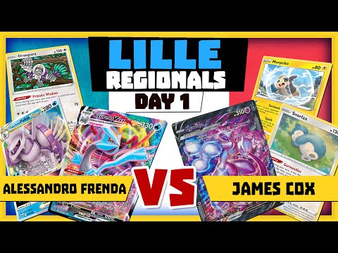 Alessandro Frenda (Kyurem) vs James Cox (Mewtwo UNION) | Pokemon TCG 2022 Lille Regionals Day 1