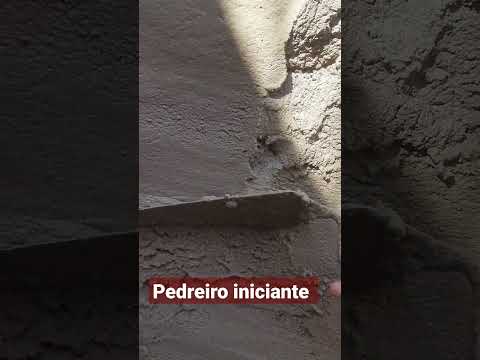 dica reboco pedreiro iniciante