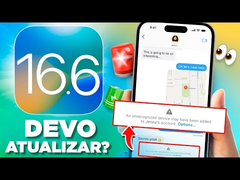 iOS 16.6 OFICIAL CHEGOU! 🔥 Devo ATUALIZAR meu iPhone?