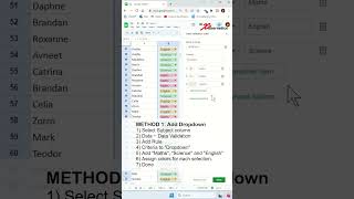 Create a dropdown list in Google Sheets - Excel Tips and Tricks