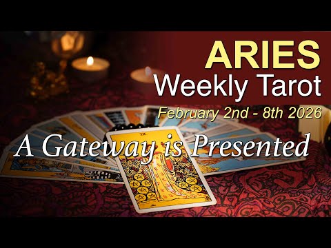 ARIES Weekly Tarot Reading 'AN INCOMING MESSAGE!" Intuitive Spiritual Guidance | February 2 - 8 2026