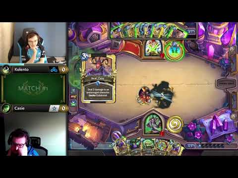 Kolento vs Casie - Division B - Hearthstone Grandmasters Europe 2020 Season 1 - Week 4