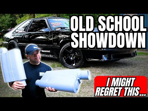 Old Muffler Battle - FLOWMASTER Delta Vs. 40 Series Chambered - Who Sounds Better?