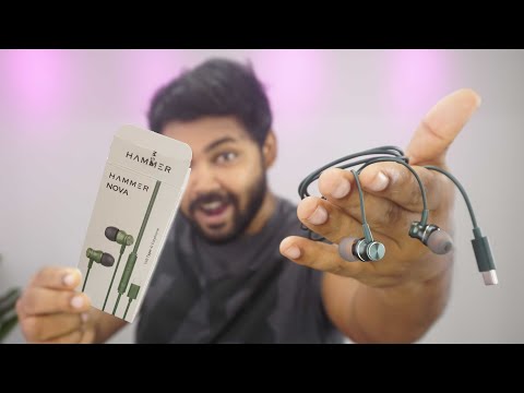 HAMMER Nova Review 🎧 | Type-C Earphones with Mic, Bass & Metal Design