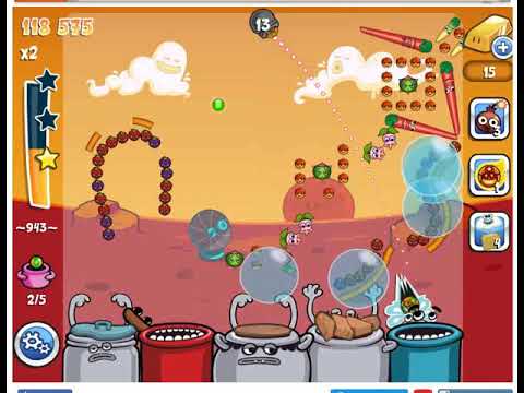 Papa Pear Saga Level 943 new Version two stars no Booster by Michi G