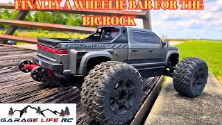 We Have A Wheelie Bar For The Bigrock Lets Test It Out And Have Fun