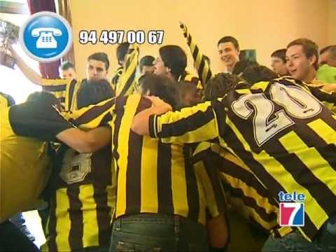 Recepción del Ayuntamiento de Getxo al CD Getxo por su ascenso a Tercera