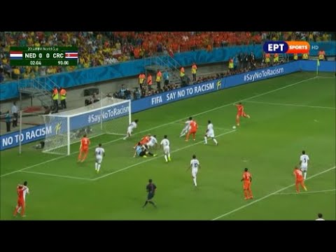Ολλανδία - Κόστα Ρίκα 0-0 (4-3 πεν.) Προημιτελικά Μουντιάλ 2014. (05/07/2014)