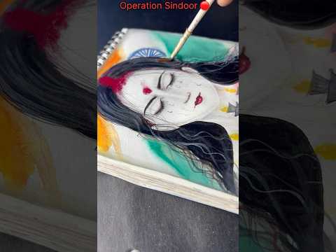 Operation Sindoor drawing 🔴 🇮🇳 Operation Sindoor drawing easy 🔴🇮🇳#art #trending#drawing#shots