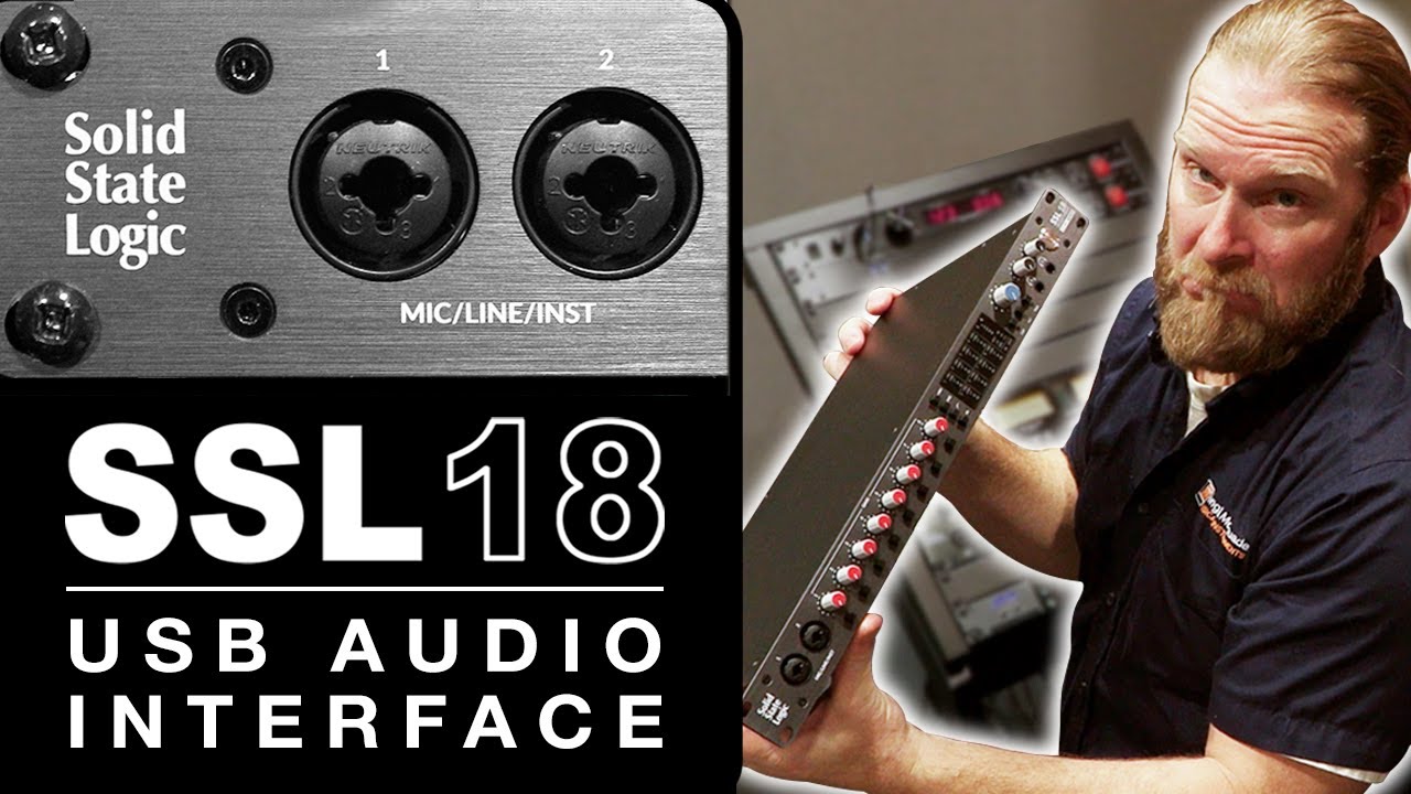 opens link to Vintage Studio POWER!!! The ALL-NEW SSL-18 High-Performance USB Audio Interface! 🔥 🎛️ 😲