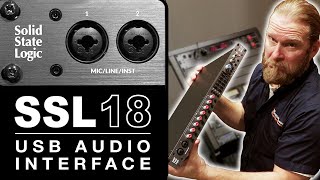 Vintage Studio POWER!!! The ALL-NEW SSL-18 High-Performance USB Audio Interface! 🔥 🎛️ 😲