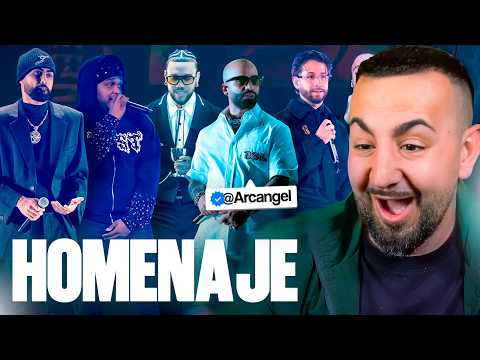 PAPI GAVI REACCIONA al HOMENAJE de ARCANGEL en PREMIOS LO NUESTRO 2026