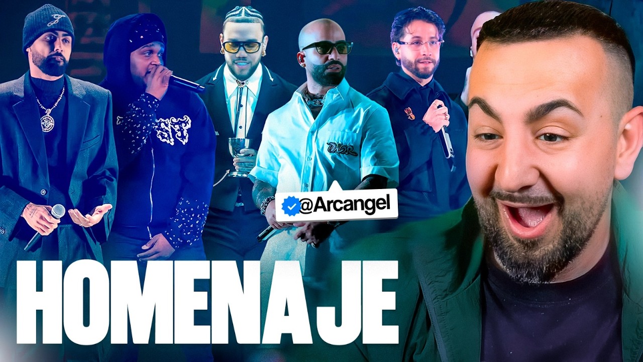 PAPI GAVI REACCIONA al HOMENAJE de ARCANGEL en PREMIOS LO NUESTRO 2026