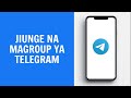 Jinsi Ya Kujiunga Na Magroup Ya Telegram