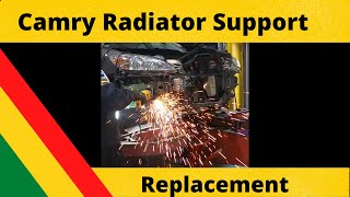 Camry Radiator Support Replacement. Helping out a friend