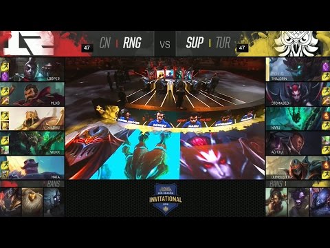 RNG vs SUP Highlights - ROYAL NEVER GIVE UP vs SUPERMASSIVE - 2016 MID-SEASON INVITATIONAL