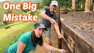 DIY Retaining Wall 2 Years Later: Did We Build it Right?