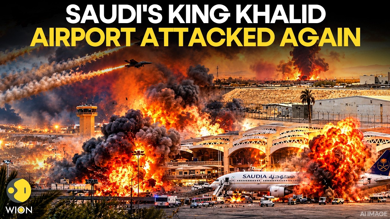 Saudi Under Attack LIVE: Houthis Claim Fresh Missile Attack on King Khalid Airport | WION
