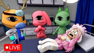 JUGANDO ROBLOX Y HOSPITAL DE ANIMALES