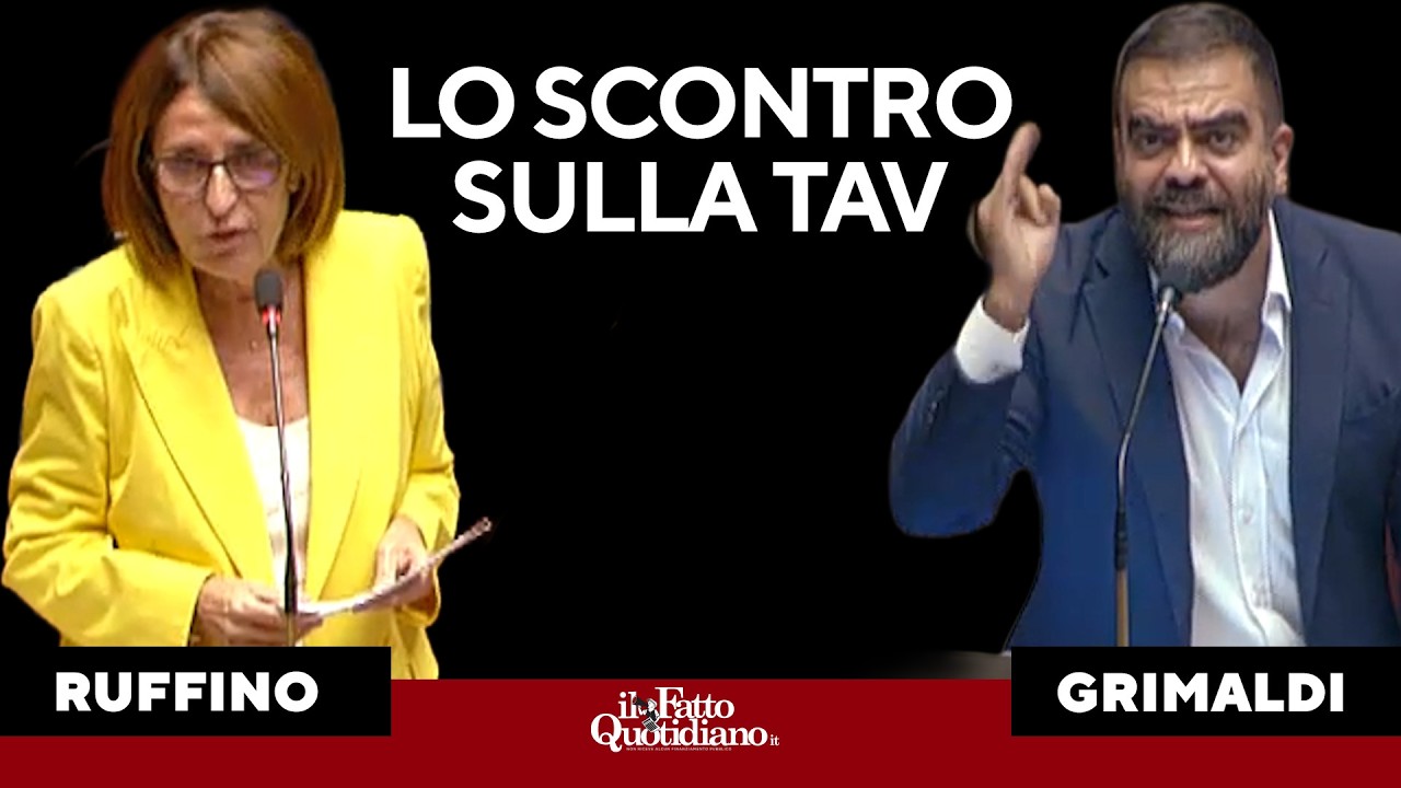 "La Tav non si fermerà", "L'opera è già ferma". Scontro in aula tra Grimaldi e Ruffino