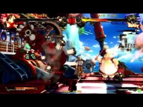 2015/1/15 GGXrd Mikado 3on3 Part 5