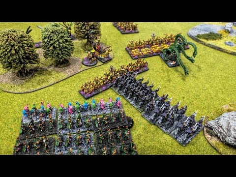 Warmaster Revolution: Dark Elf v Daemons