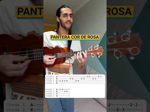 Tab - Pantera Cor de Rosa (ukulele)