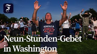 Religiöse Massenveranstaltung in den USA