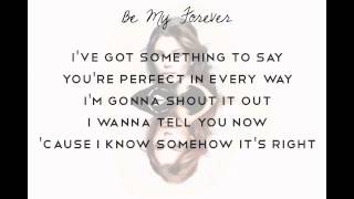 Be My Forever Christina Perri lyrics...