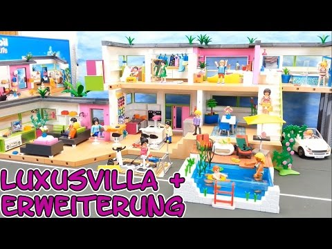 Playmobil huge luxury villa complete with extension seratus1 5574 German