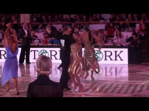 Anton Semenov & Valeriya Semenova Paso 1/8 Open WDC European Professional Latin Championship