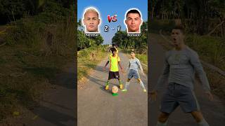 Neymar vs Ronaldo fans 🤔 #shorts #football #fans #neymar #ronaldo #youtube #trending #viral #video