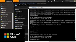 How to use GRUB and the Azure Serial Console on a Linux Virtual Machin