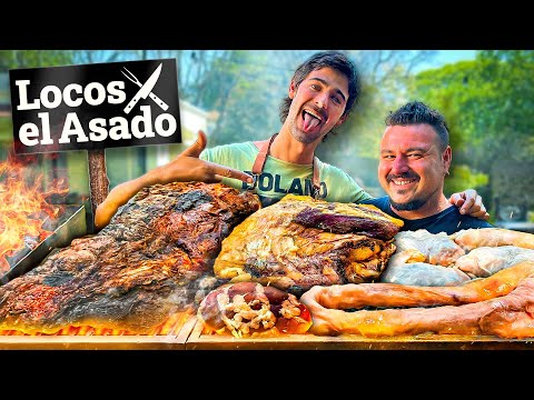 LOCOS X EL ASADO me hace un ASADO ARGENTINO ¡SUEÑO CUMPLIDO! 🤩