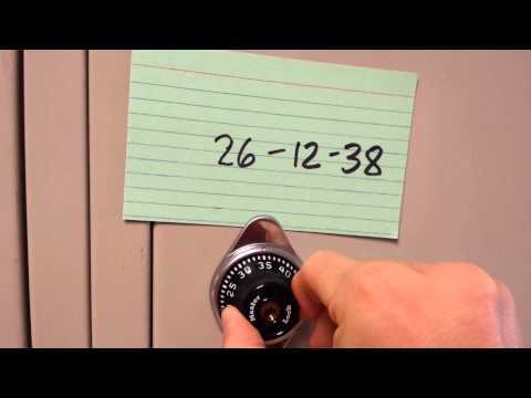 image-How do you open a combination lock?How do you open a combination lock?