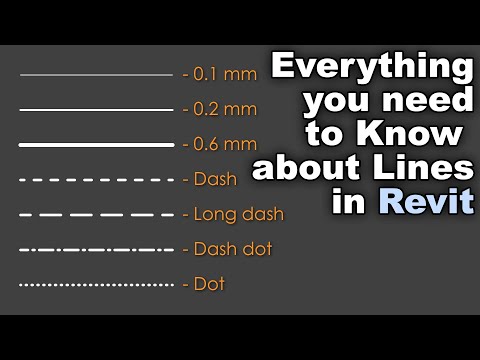 Lines in Revit Tutorial (Model lines, Detail Lines & Lineweights)