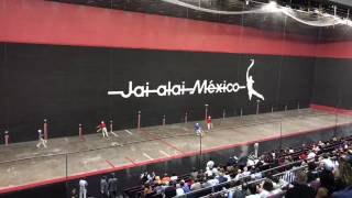 Partido Jai alai 26/03/2017